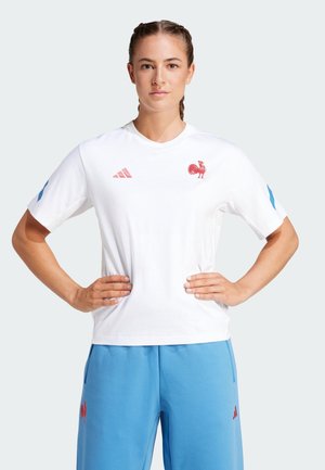 FRANCE TRAVEL Z.N.E. - Camiseta estampada - white