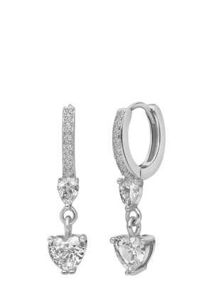 MET HANGER HART - Boucles d'oreilles - silver-coloured