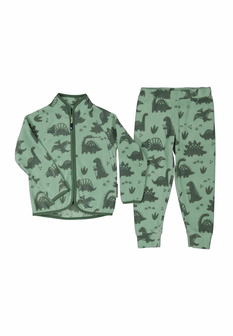 Geggamoja ANIMAL FLEECE SET - Träningsset - green