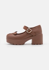 Chaussures Mary Janes Nickels Soft - Taille 6 M (pointure US Femme) - Marron à Talons - Occasion
