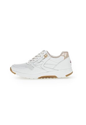 ROLLING SOFT - Sneakers laag - weiß platino gold