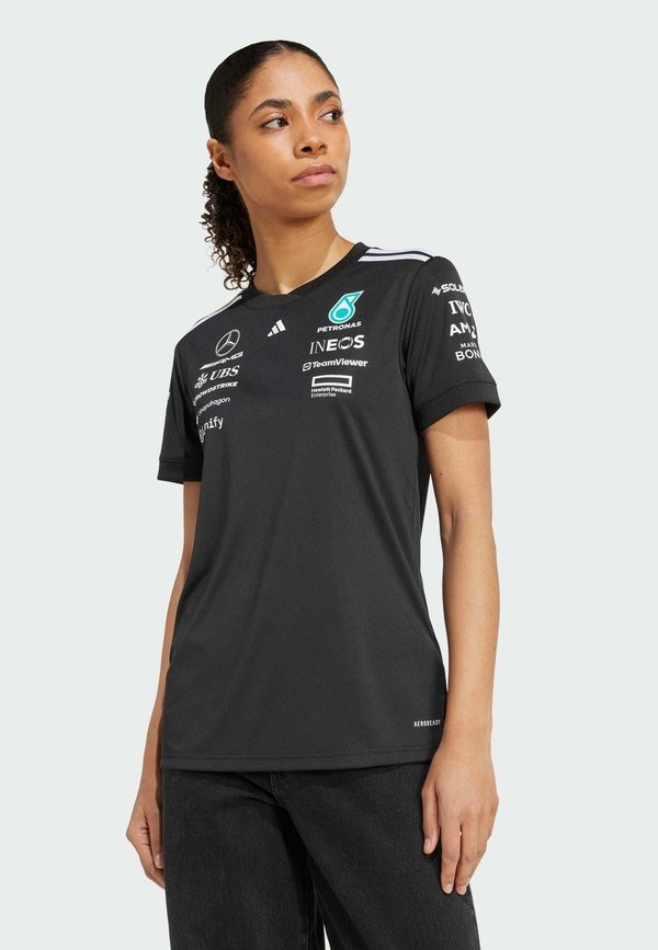 MERCEDES - AMG PETRONAS FORMULA ONE TEAM DRIVER BLACK WOMEN - Print T-shirt