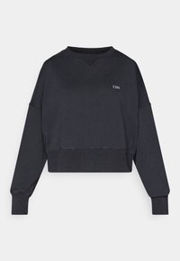ESSENCE OVERSIZED CREW PRINT - Φούτερ - stonewashed black