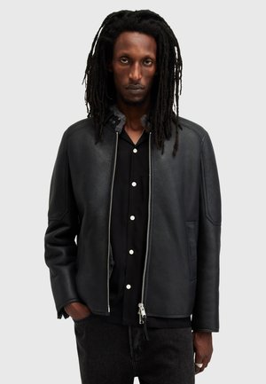 AllSaints HAYWARD - Skinnjacka - black