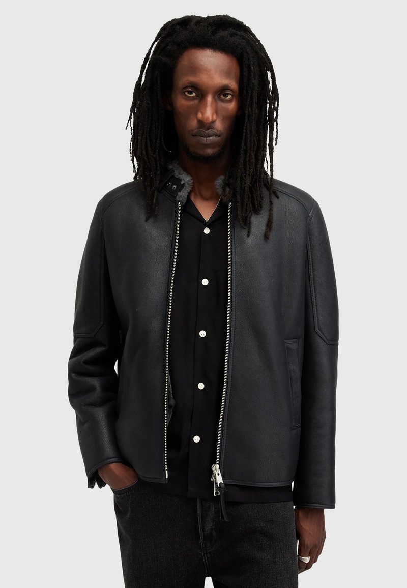 AllSaints HAYWARD - Skinnjacka - black