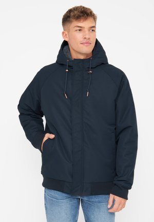 Winter jacket - navy grey