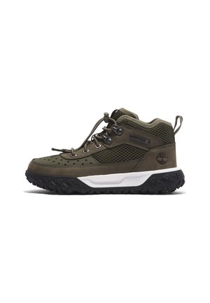 Sneakers hoog - mottled olive