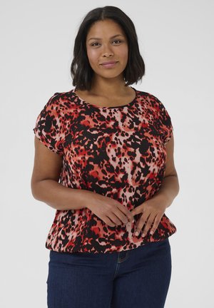 AMI STANLEY - Pusero - grenadine leopard print
