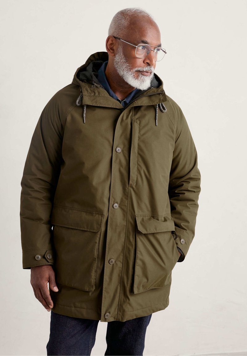 Seasalt Cornwall TIN COAST 3 IN 1 Parka rich olive/grün Zalando.de