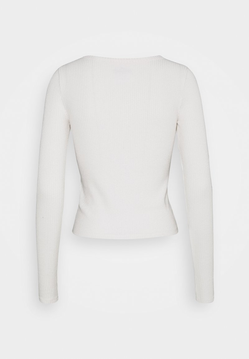 Hollister Co. Long sleeved top - white - Zalando.de