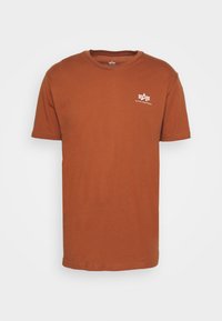 SMALL LOGO - Tricou basic - hazel brown