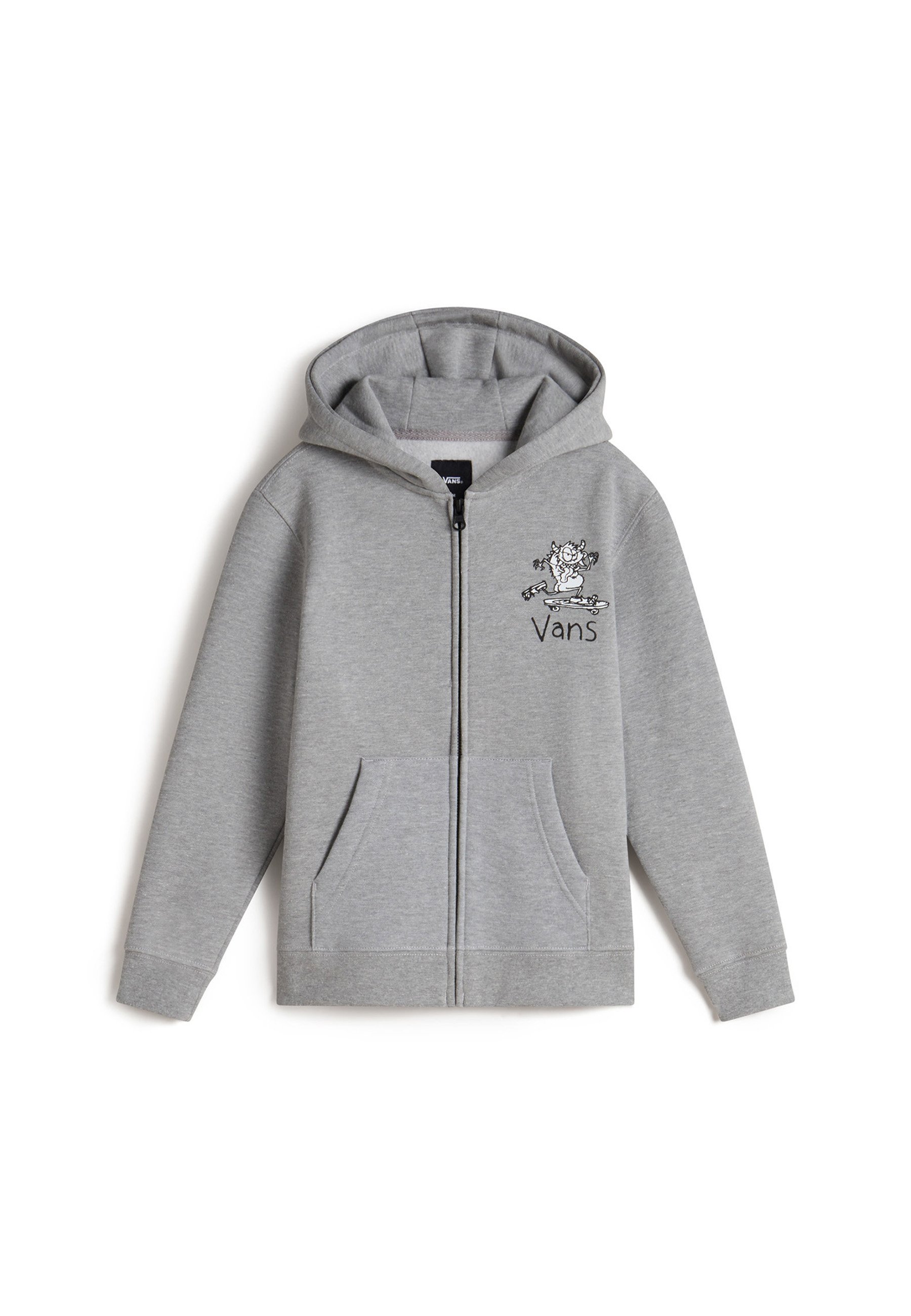 Vans SK8 POSSE FULL Felpa con zip dark grey/grigio