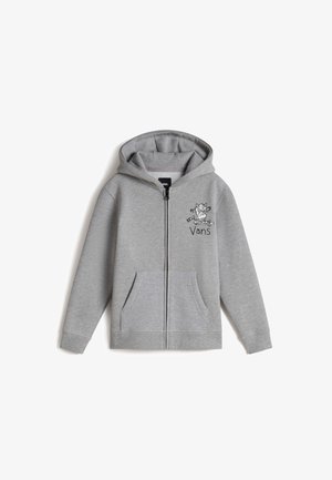 Vans SK8 POSSE FULL - Sweater met rits - dark grey