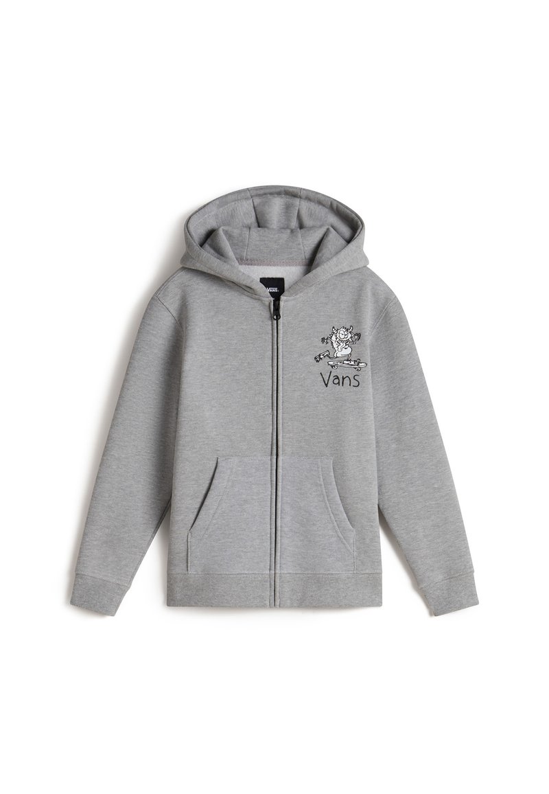 Vans SK8 POSSE FULL - Sweater met rits - dark grey