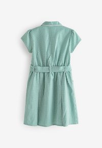 Next - GINGHAM BOW - Blousejurk - green Miniatuurafbeelding 1