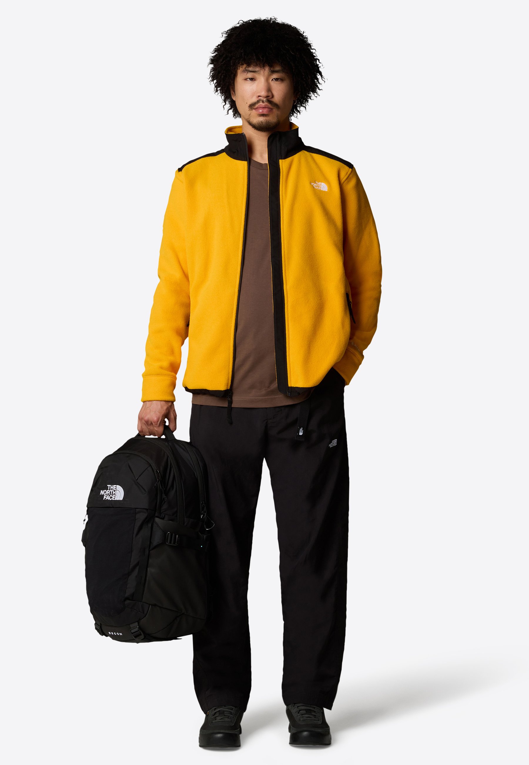 The North Face ALPINE POLARTEC 200 FZ - Fleecejacke - summit gold