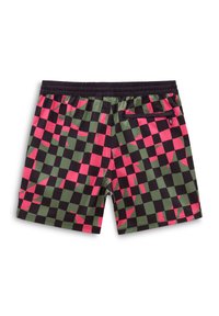 Vans PRIMARY CHECKBOARD ELASTIC - Bañador corto - black-olivine