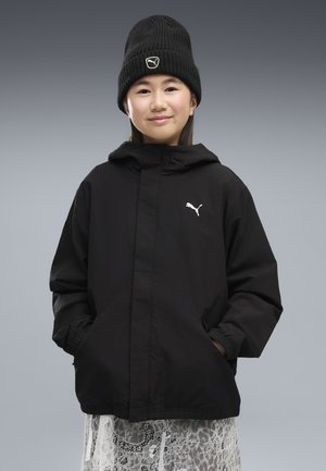 Puma, FLEECE LINED RELAXED JACKE UNISEX - Välikausitakki - black