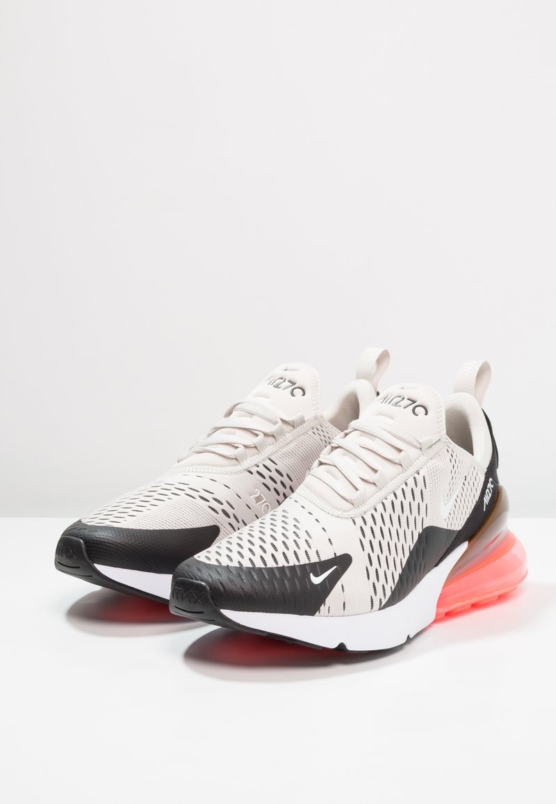 norte Estragos gritar Nike Sportswear AIR MAX 270 - Trainers - black/light bone/hot punch/white/beige  - Zalando.de