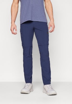 Mammut RUNBOLD ZIP OFF PANTS MEN - Outdoor trousers - marine