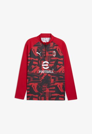 Puma, AC MILAN AUFWÄRMOBERTEIL - Article de supporter d'équipe de club - for all time red- black