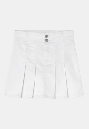 Pliceret nederdel /Nederdele med folder - white