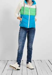 Cecil Väst - blue denim