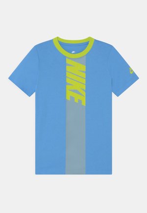 TEE AMPLIFY - T-shirt print - university blue/atomic green