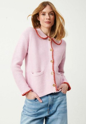 Jumperfabriken MARJA - Cardigan - light pink
