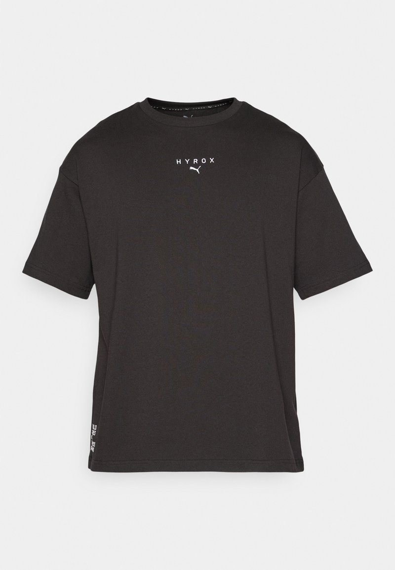 Puma T-shirt print zwart