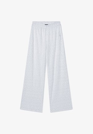 Terranova, PIZZO - Pantaloni - bianco ottico