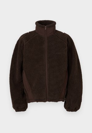 Han Kjøbenhavn JACKET UNISEX - Giacca in pile - dark brown