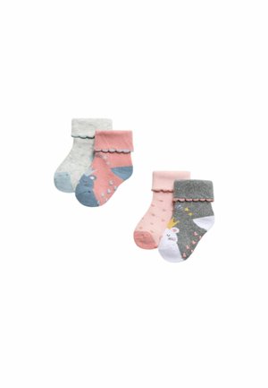 PACK 4 TÉRMICOS ANTIDESLIZANTES TONOS ROSAS - Calcetines - multi coloured