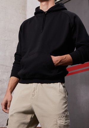 Kapuzenpullover - black