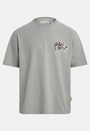 Redefined Rebel, TOBIAS - Print T-shirt - quarry