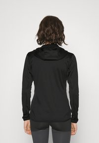 Adidas Terrex TERREX XPERIOR LIGHT FLEECE HOODED JACKET - Flīsa jaka - black