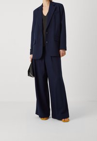 IVY OAK Pitkä takki - dark blue