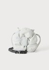 THE DRAWSTRING MINI - Чанта за носене през рамо - light grey