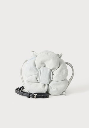 MARC JACOBS, THE DRAWSTRING MINI - Τσάντα χιαστί - light grey