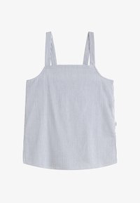 Sélectionné, ecru blue stripes