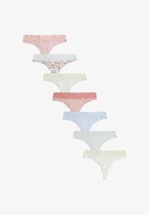 Next, 7 PACK - Tanga - pink cream