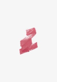 Échantillons de rouge à lèvres crémeux dans des nuances de rose muet, avec une finition texturée, sur un fond blanc.