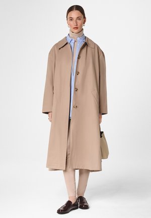 Klassischer Mantel - beige
