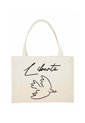 LIBERTE PRINT - Cabas - off white