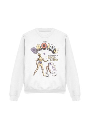 Star Wars, STAR WARS RETRO DROIDS - Sweatshirt - white