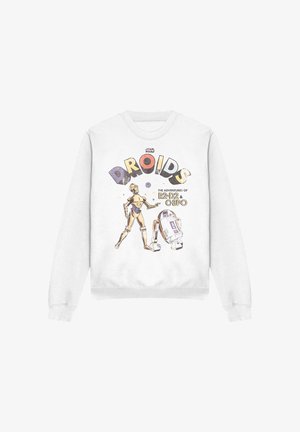 Star Wars, STAR WARS RETRO DROIDS - Sweatshirt - white