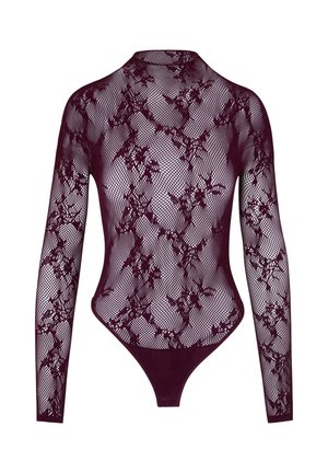 Hunkemöller, HUNKEMÖLLER ALL OVER LACE BODY - Body - purple