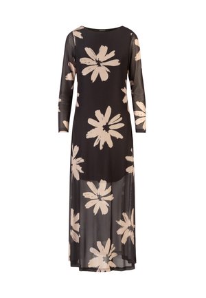 Apart Maxi-jurk - schwarz nude