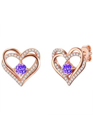 Pendientes - rose gold-coloured