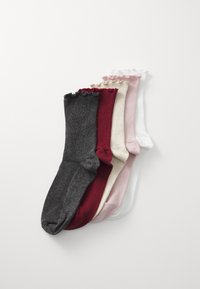 Unselected, mid mauve/bordeux